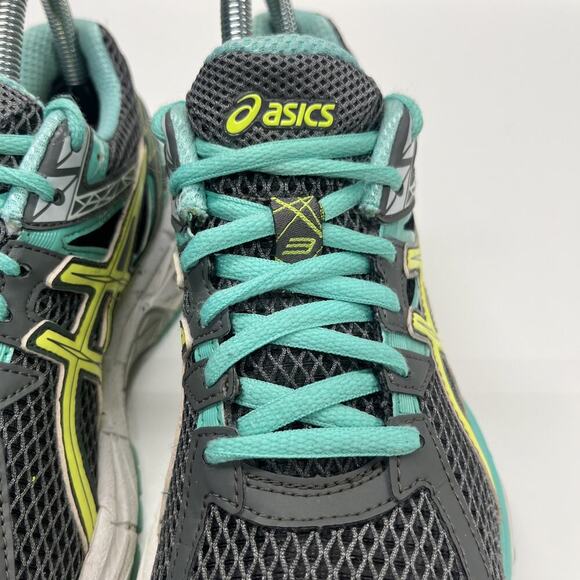 ASICS GT-1000 US Running Shoes T4K8N Gray/Teal DuoMax SpEVA Women's Size 7 - Picture 5 of 16